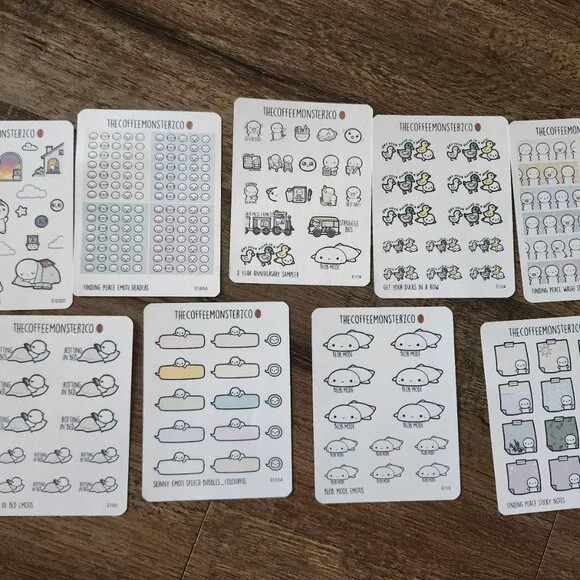 TheCoffeeMonsterzCo Random Stickers - Picture 3 of 10